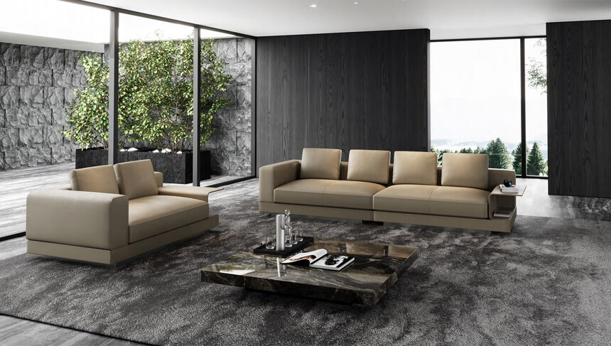时尚稳重办公沙发-东科办公家具